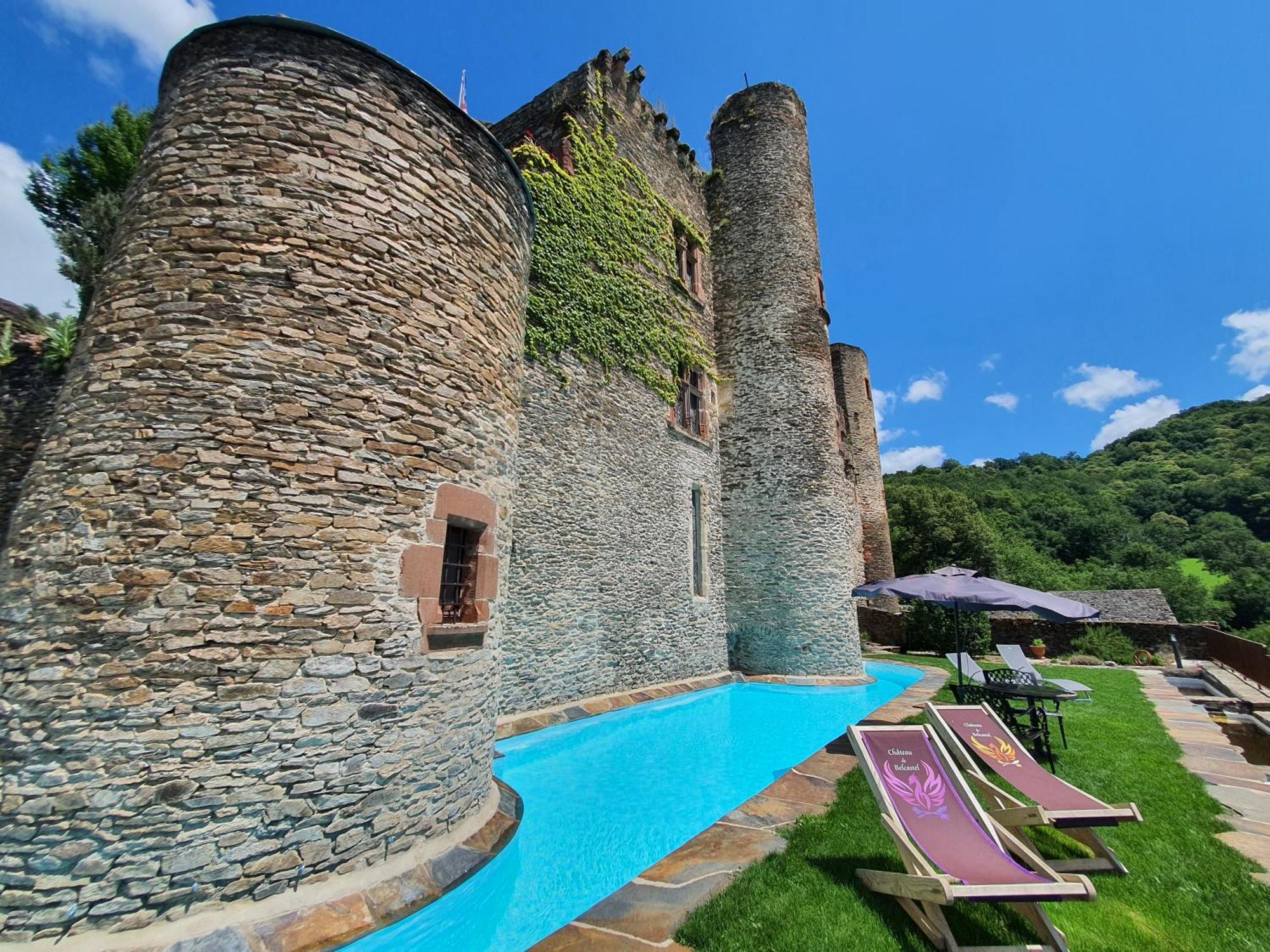 Chambre D'Hotes Au Chateau De Belcastel Belcastel  Kültér fotó