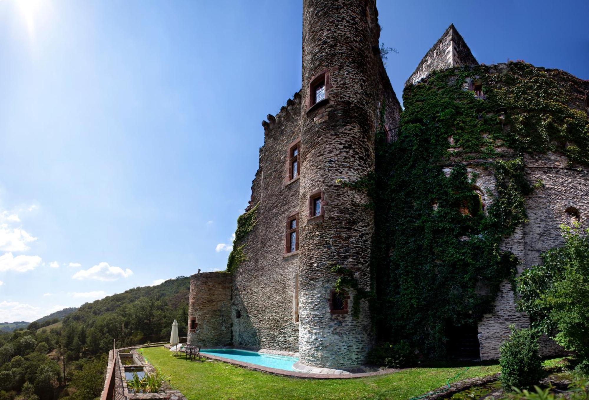 Chambre D'Hotes Au Chateau De Belcastel Belcastel  Kültér fotó